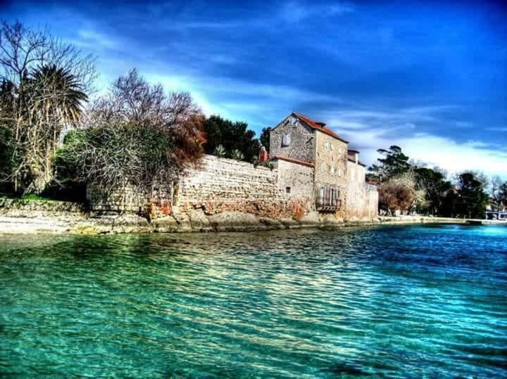 By Osibov, Diamondfish Apartman Kaštela Kültér fotó